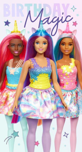 Picture of BARBIE BIRTHDAY MAGIC CARD